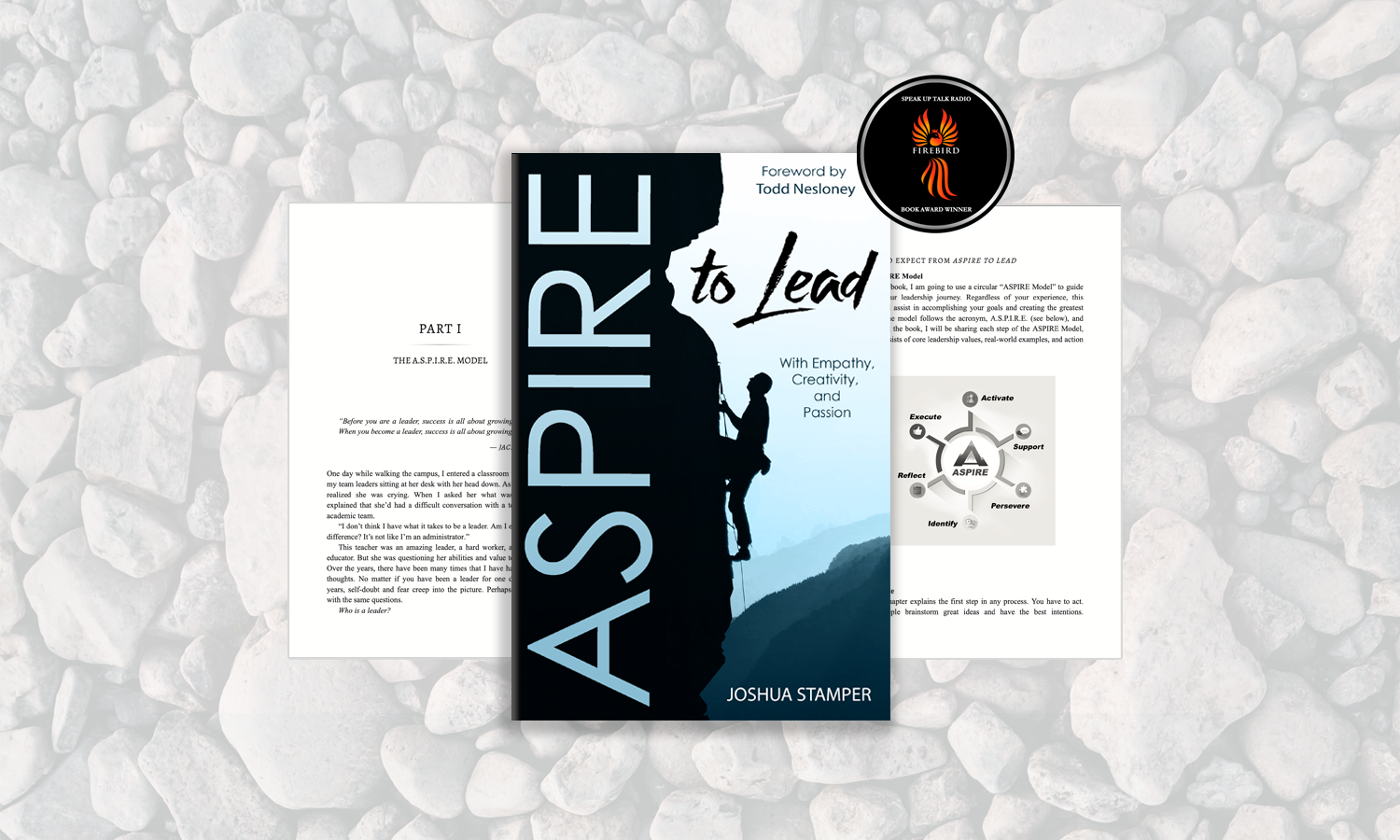Aspire to Lead Book, Joshua Stamper