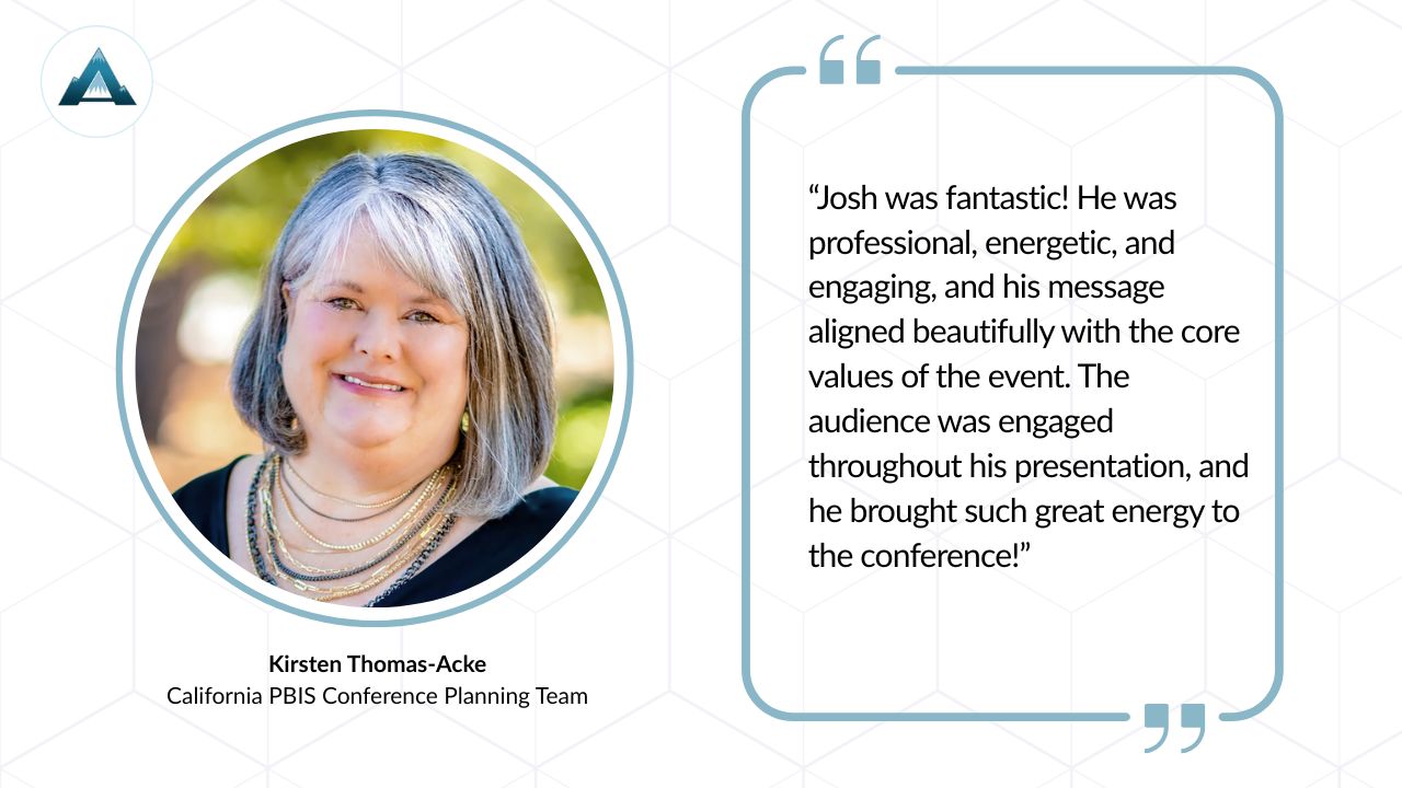 Joshua Stamper Keynote Endorsement